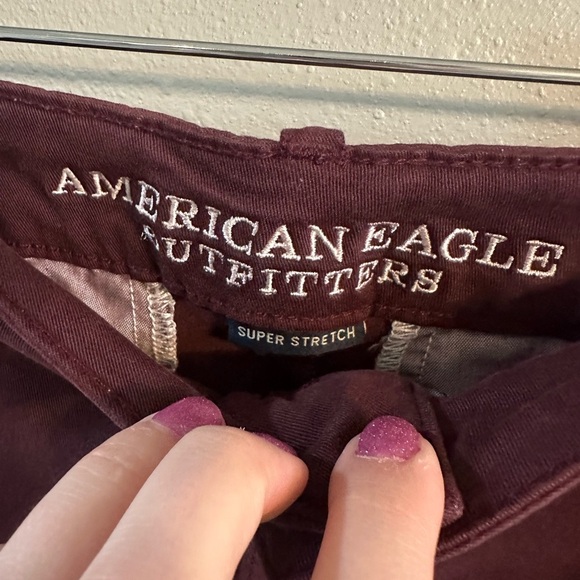 5/$25 American Eagle Midi Aeo Twill Shorts - Picture 3 of 7